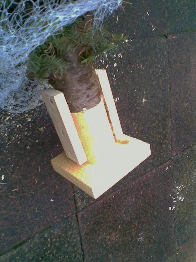 Christmas Tree Stump Repair